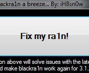 BlackBreeze : Un correctif pour iTunes 9.1 avec Blackra1n
