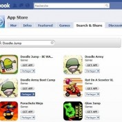 Les applications se partagent aussi sur Facebook