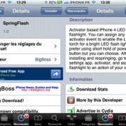 SpringFlash : la première application exclusivement réservée à l’iPhone 4