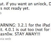 Comex et iH8sn0w recommandent de ne pas mettre à jour vos iPhone et iPad