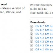 Une deuxieme version Gold Master pour iOS 4.2
