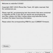 RedSn0w passe en version 0.9.6 bêta 2
