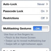 iOS 4.3 : Nouveaux gestes multitouch à venir sur iPhone 4