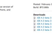 [Màj] iOS 4.3 Bêta 3 disponible au téléchargement