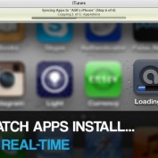 iOS 5b2 permet de voir l’installation des applications en temps réel avec iTunes