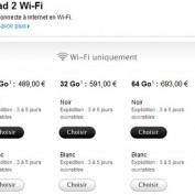 iPad 2 : le stock revient petit à petit