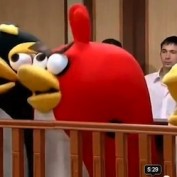 Les Angry Birds derrière les barreaux
