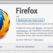 Firefox passe en version 8