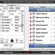 iOS : un brevet de gestion des listes désormais dans la poche d’Apple