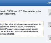 OS X 10.7.3 (11D50) : septième bêta disponible