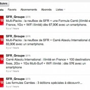 De nouveaux forfaits chez SFR et Numericable