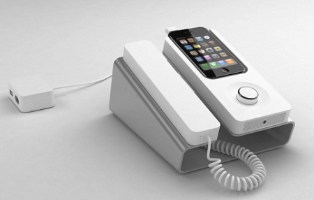 Desk Phone Dock transforme votre iPhone en téléphone fixe