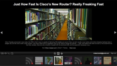 Google Reader sur l'iPad
