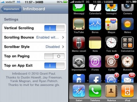 InfiniBoard enfin disponible sur le Cydia Store (Màj)