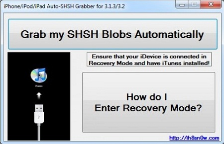 AutoSHSH : un nouvel outil pour enregistrer l’ECID sur votre ordinateur (Màj)