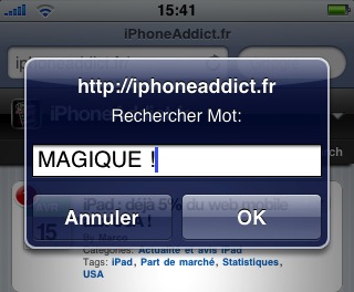 Astuce du jour : Rechercher un mot sur une page web avec la fonction CTRL+F
