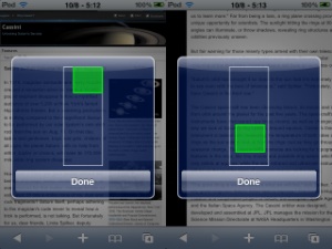 Quickscroll 2 : naviguez plus rapidement sur Safari Mobile