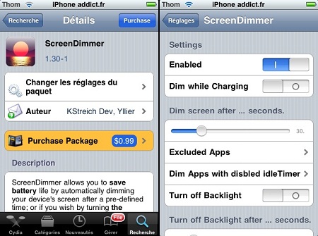 ScreenDimmer : une meilleure Gestion de la luminosité de l’écran