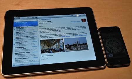 iPhone 3GS Vs iPad : Test de rapidité