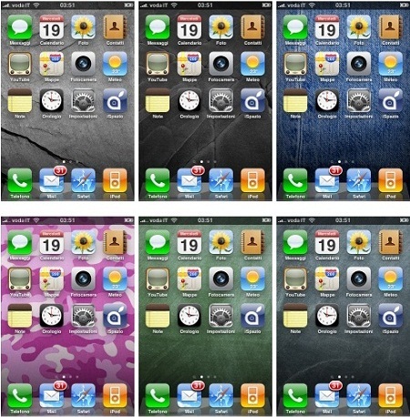 Fonds d'écran iPhone OS 4.0 Beta 4 (1)