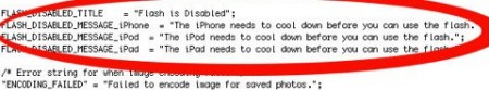 iPhone 4G : La preuve du Flash dans l’iPhone OS 4.0
