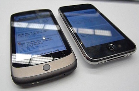 iPhone 3GS Vs Nexus One (Android OS 2.2 avec Flash) : Test de rapidité des navigateurs