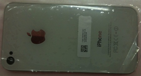 iPhone 4G : Photos de la coque en blanc