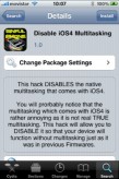 disabling ios4 multitasking : le tweak pour desactiver le multitâche sur iOS 4.0