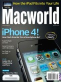 La couverture du magazine Macworld faite avec un iPhone 4
