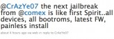 Jailbreak iOS 4.0 par Comex : l’outil sera aussi simple que Spirit
