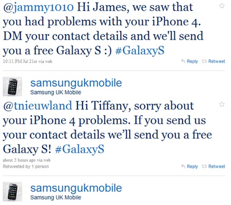 Twitter Samsung 23-07-10