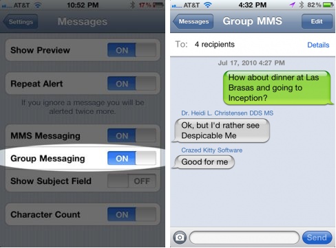 Group Messaging