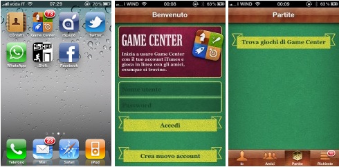 Game center