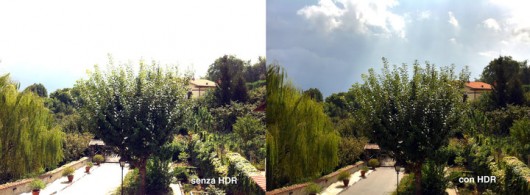 Images Non HDR et HDR