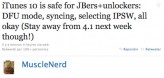Jailbreak et desimlockage : iTunes 10 ne pose pas de problème