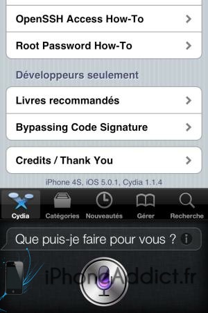 Jailbreak iPhone 4S iPhoneAddict