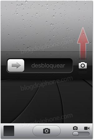 iOS 5.1 raccourci appareil photo