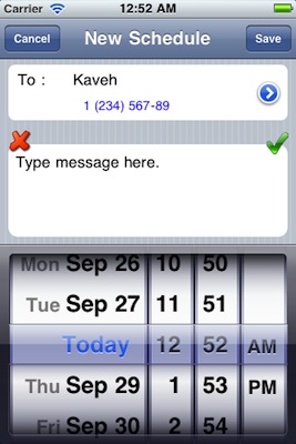 ischeduledsms