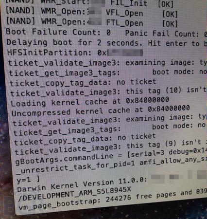 iPad 3 RAM Debug code