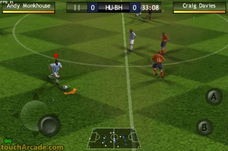 FIFA 10 sur l'iPhone