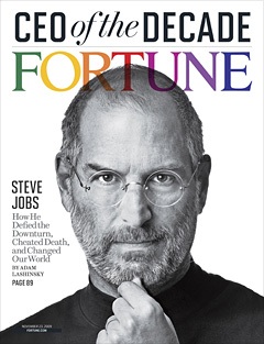 Steve Jobs: homme de la decennie selon Fortune