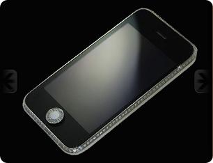 iPhone en Diamant by Stuart Hughes