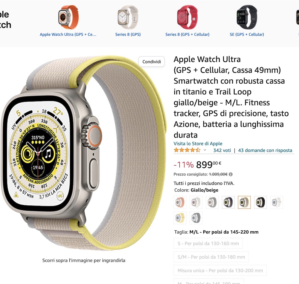 [Màj -#CyberMonday] L’Apple Watch Ultra à 889 € au lieu de 1009€ , IPHONE ADDICT promo Apple watch ulra
