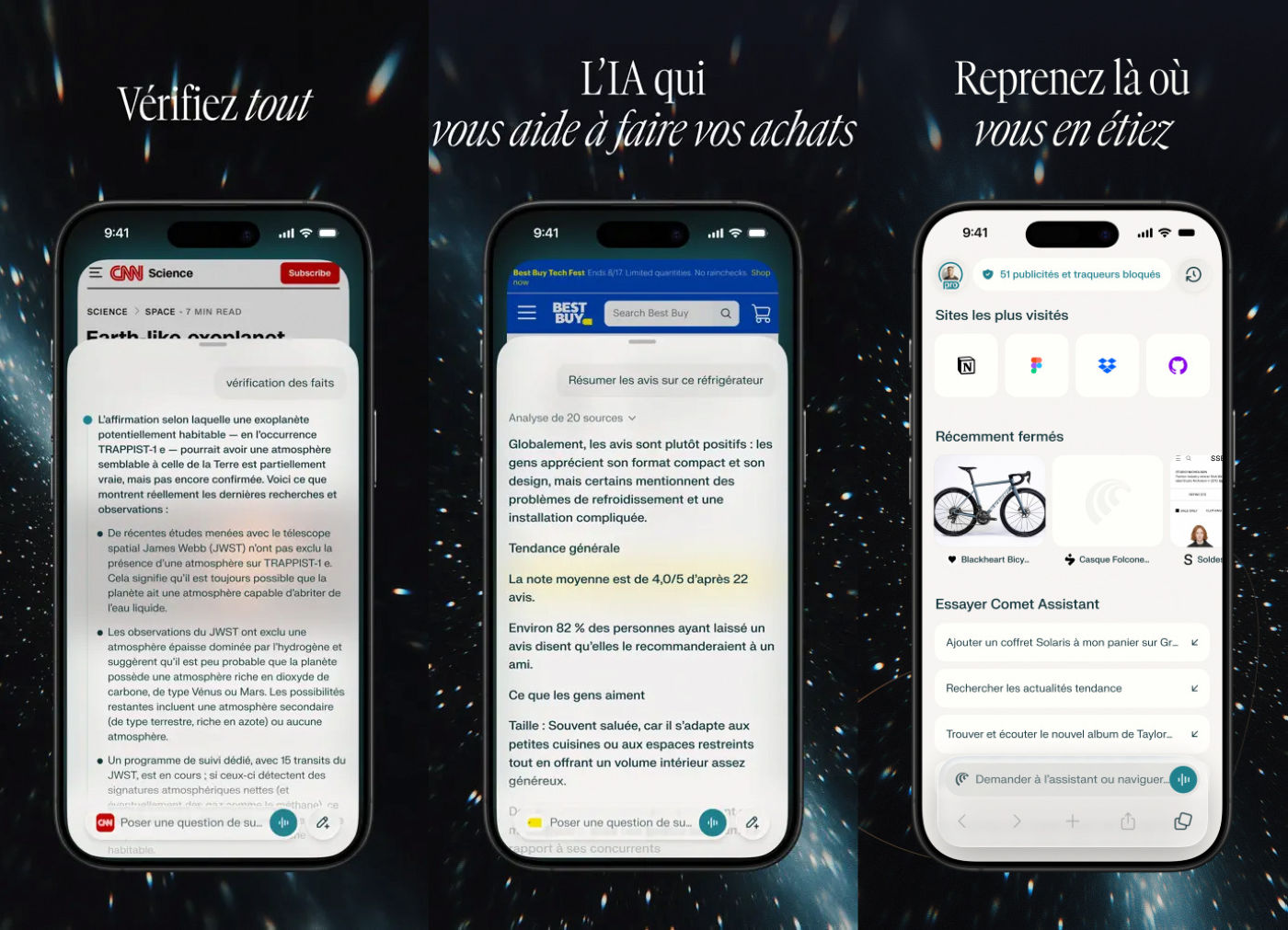 Comet, le navigateur IA de Perplexity, arrive bientôt sur iPhone
